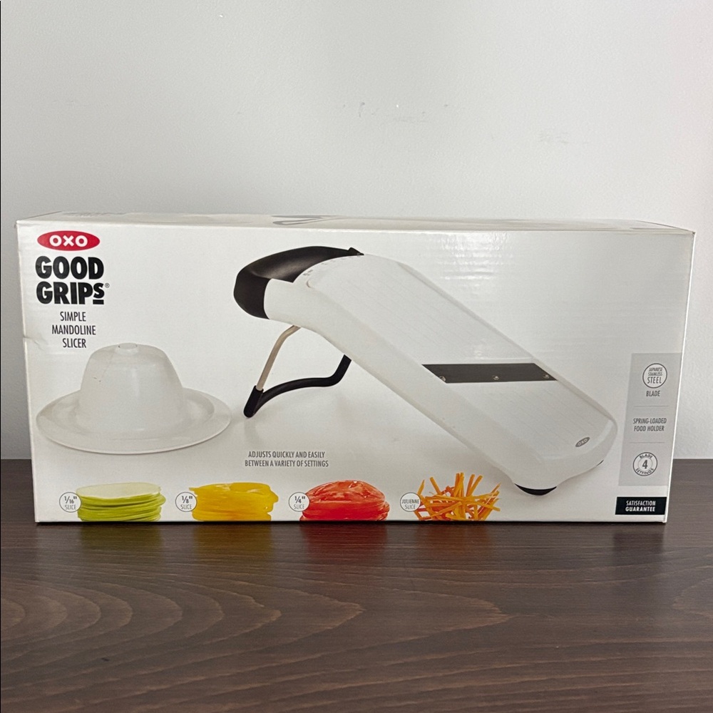 Good Grips Simple Mandoline Slicer White | Plastic…NIB